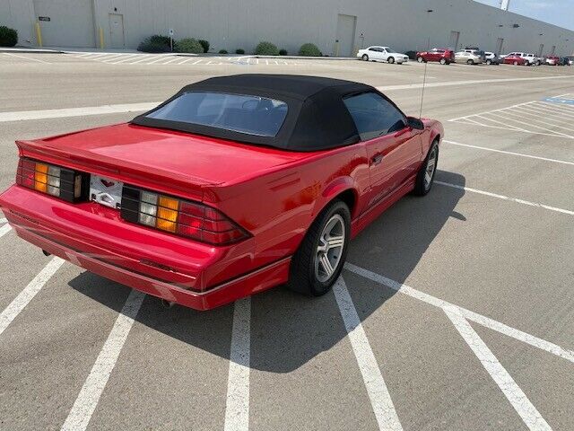 1988 Red Chevrolet Camaro Convertible