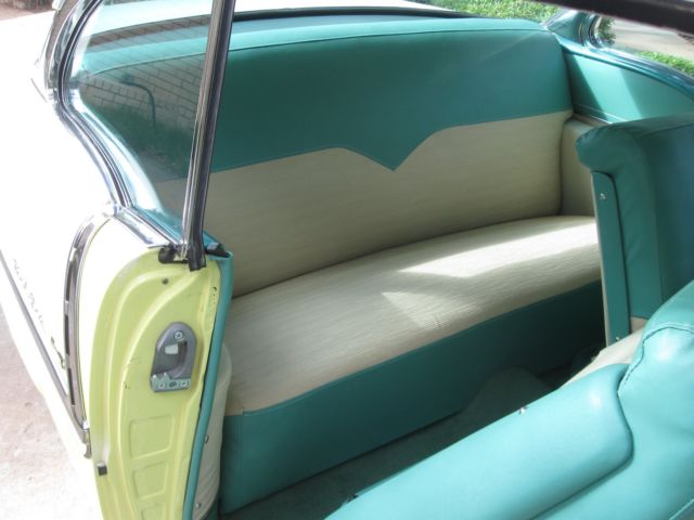 1955 Harvest Gold/India Ivory Chevrolet Bel Air/150/210 Coupe