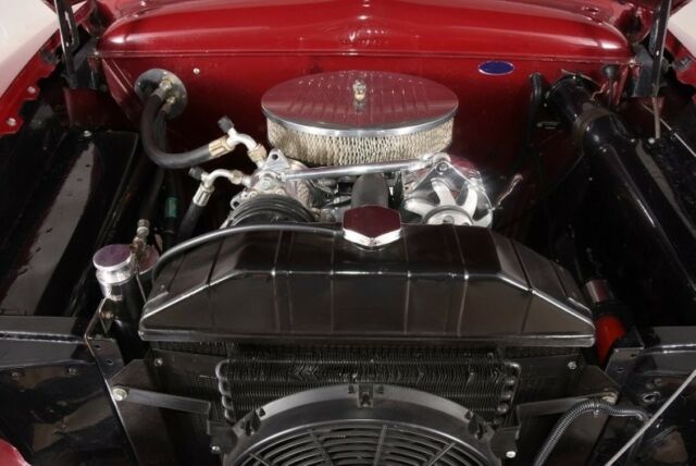1949 Burgundy Ford Custom Convertible
