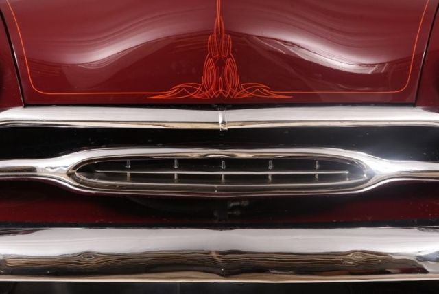 1949 Burgundy Ford Custom Convertible