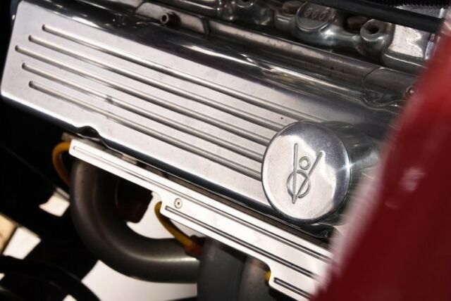 1949 Burgundy Ford Custom Convertible