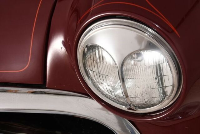 1949 Burgundy Ford Custom Convertible