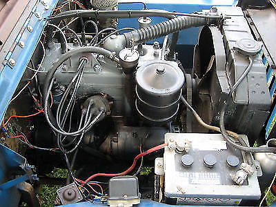 1946 Blue Willys CJ 2A Jeep