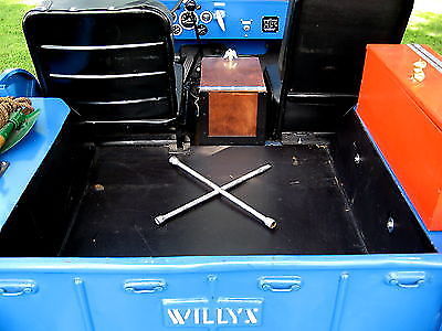 1946 Blue Willys CJ 2A Jeep