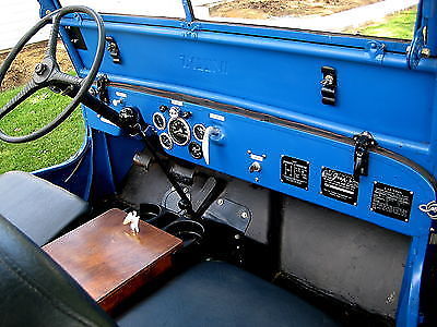 1946 Blue Willys CJ 2A Jeep