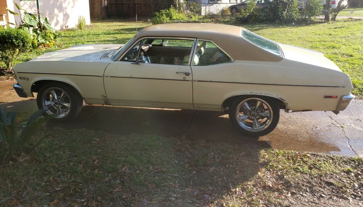 1972 Tan Chevrolet Nova Coupe