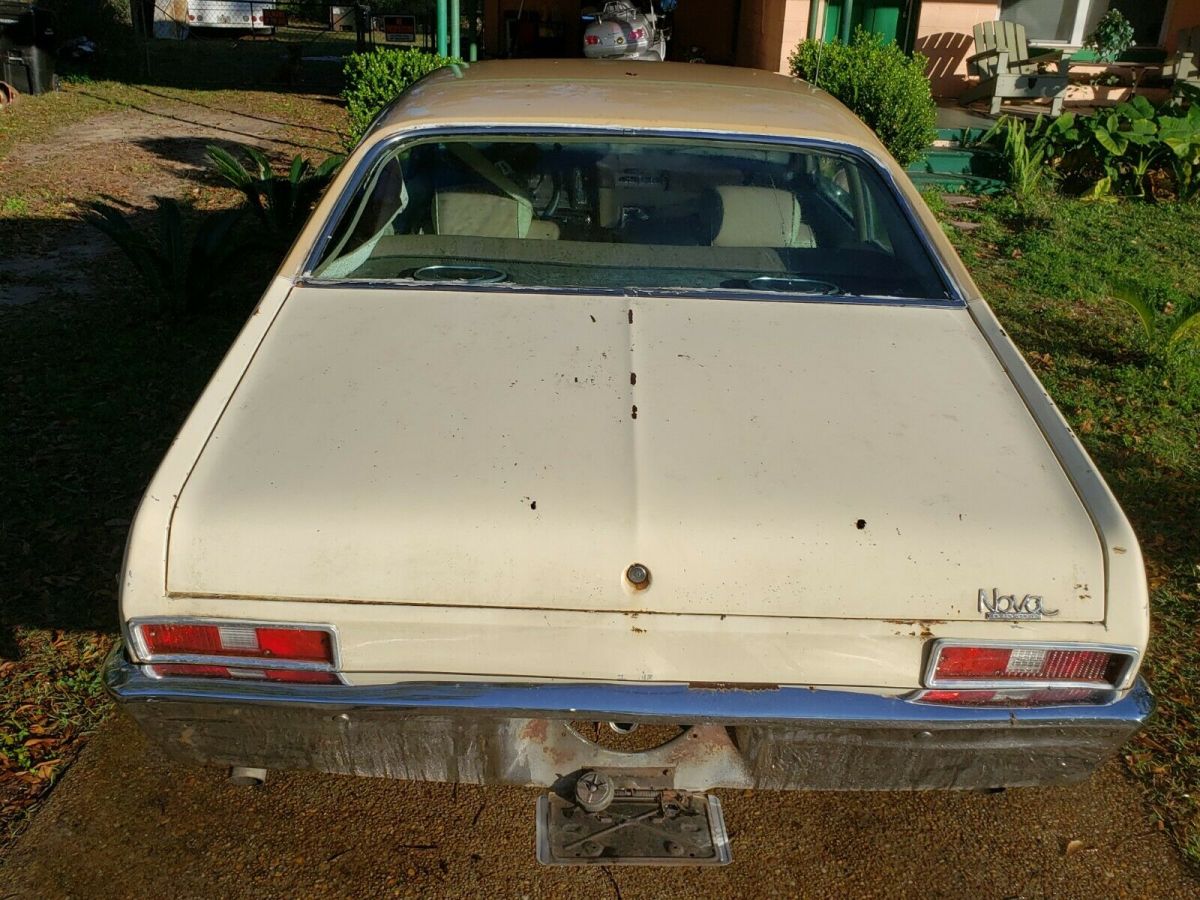 1972 Tan Chevrolet Nova Coupe