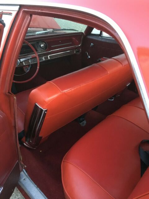 1965 Red Chevrolet Impala Sedan