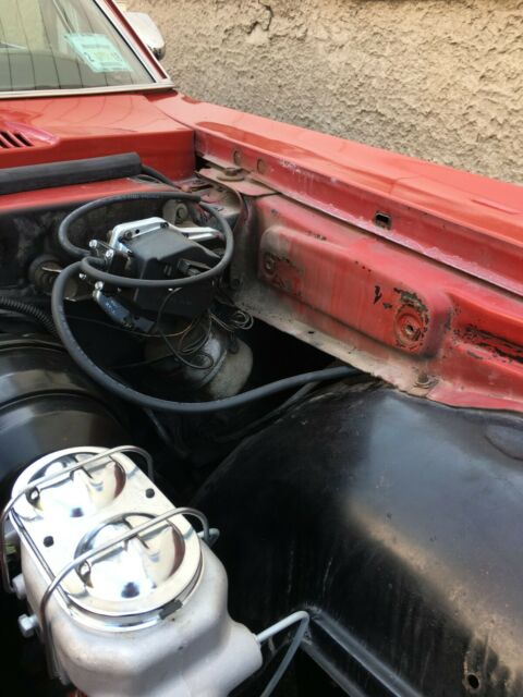 1965 Red Chevrolet Impala Sedan