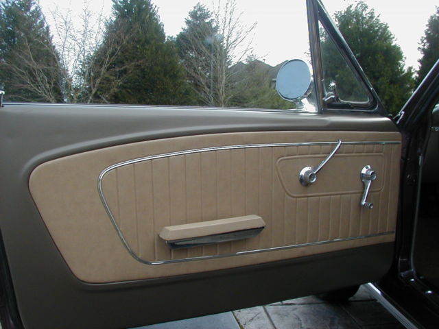 1965 Burgundy Ford Mustang Coupe