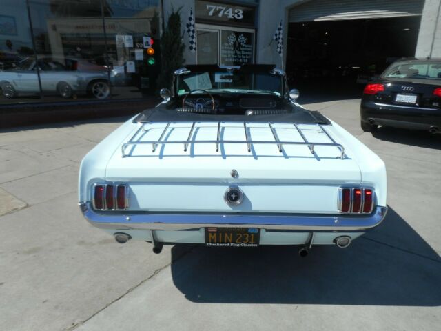 1965 Blue Ford Mustang Convertible