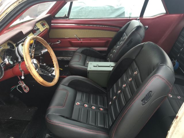 1967 White Ford Mustang Coupe