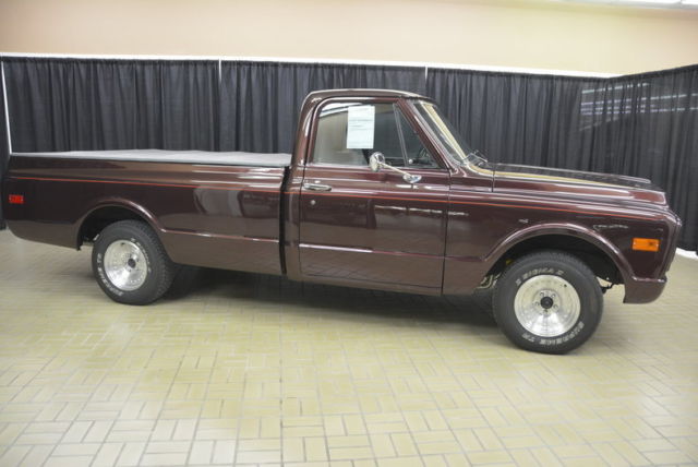 1971 Burgundy GMC Sierra 1500 Pickup (Truck)