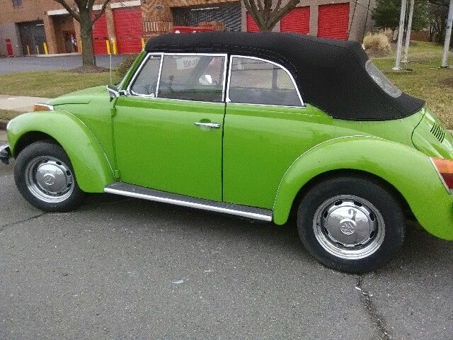 1979 Green Volkswagen Beetle - Classic Convertible