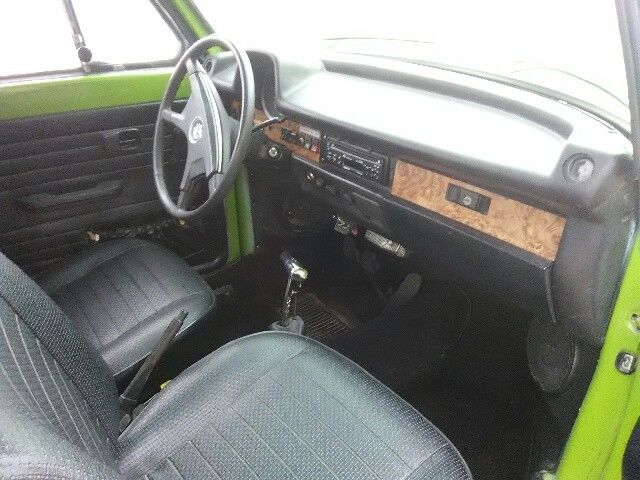 1979 Green Volkswagen Beetle - Classic Convertible