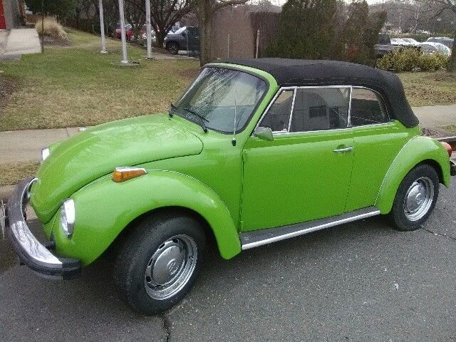 1979 Green Volkswagen Beetle - Classic Convertible