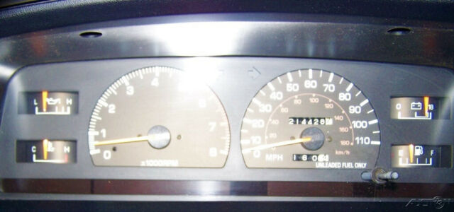 1989 White Toyota Tacoma Pickup Truck