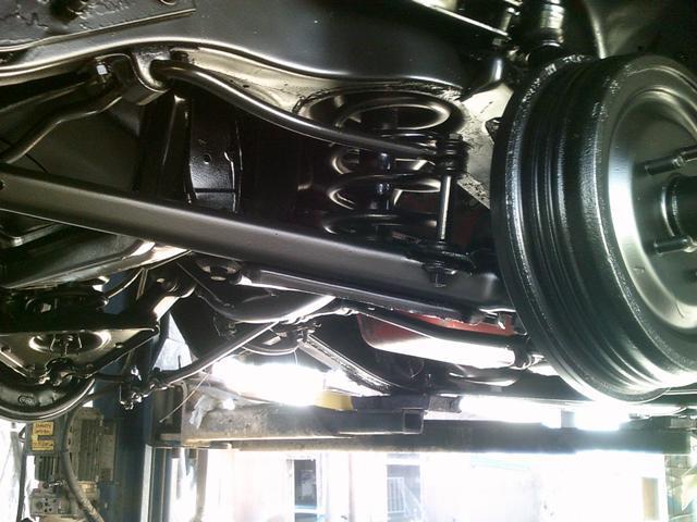 1957 Black Ford Thunderbird Convertible