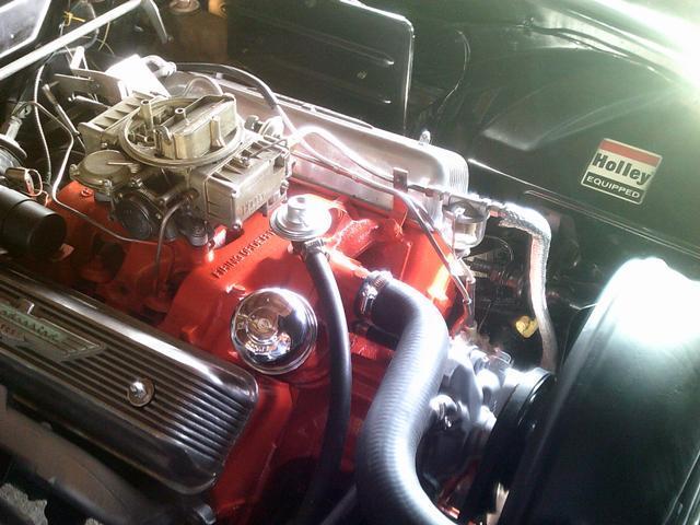 1957 Black Ford Thunderbird Convertible
