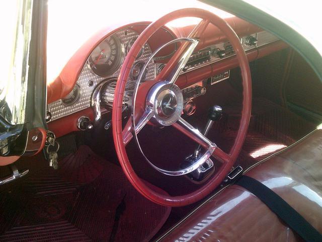 1957 Black Ford Thunderbird Convertible