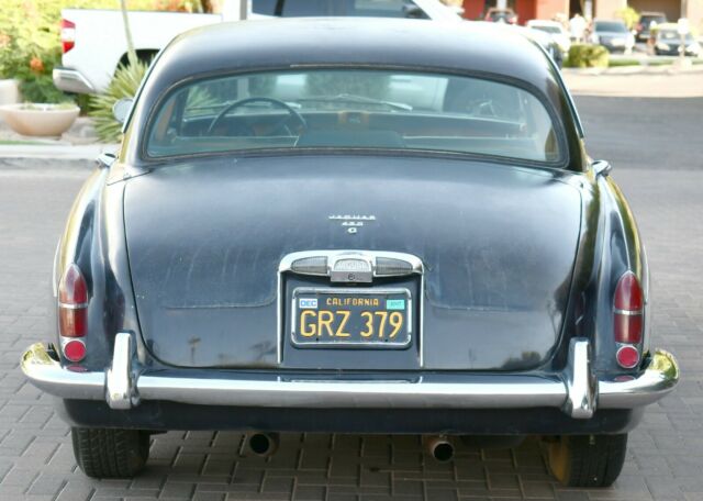 1967 Blue Jaguar 420 G Sedan