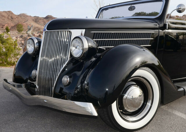1936 Black Ford Cabriolet Convertible