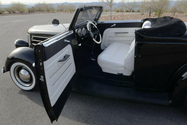 1936 Black Ford Cabriolet Convertible