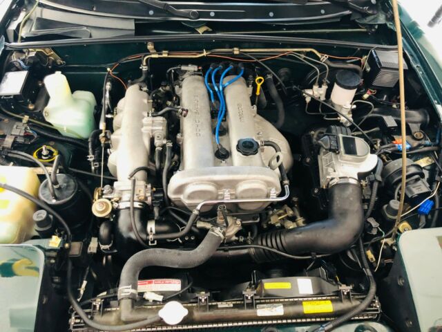 1991 BRITISH RACING GREEN Mazda MX-5 Miata Convertible