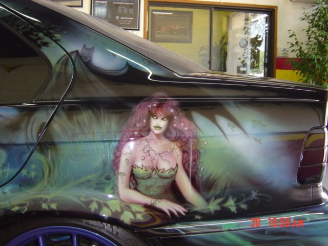 1992 Black BMW 3-Series Sedan