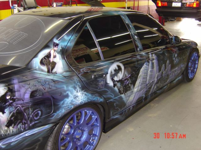 1992 Black BMW 3-Series Sedan