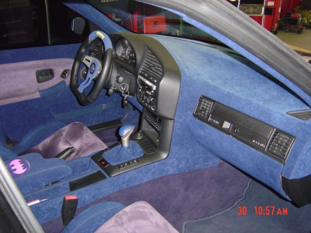 1992 Black BMW 3-Series Sedan