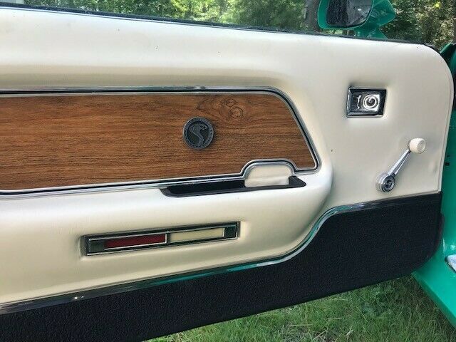 1969 Green Ford Mustang Convertible