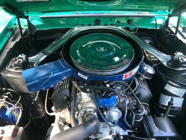 1969 Green Ford Mustang Convertible