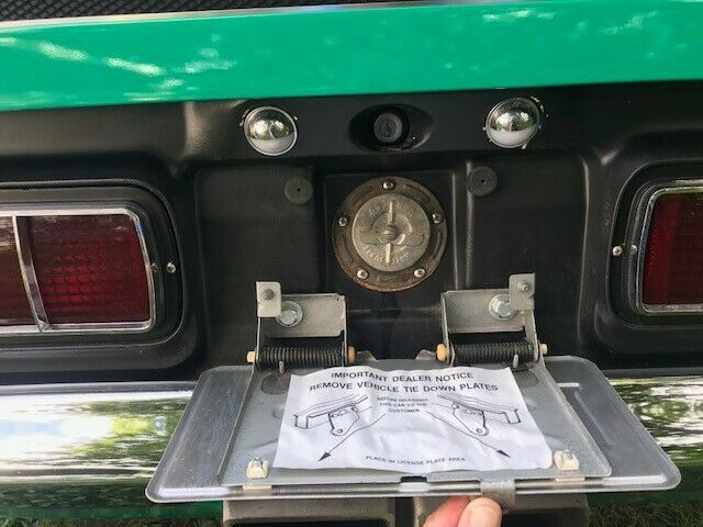 1969 Green Ford Mustang Convertible