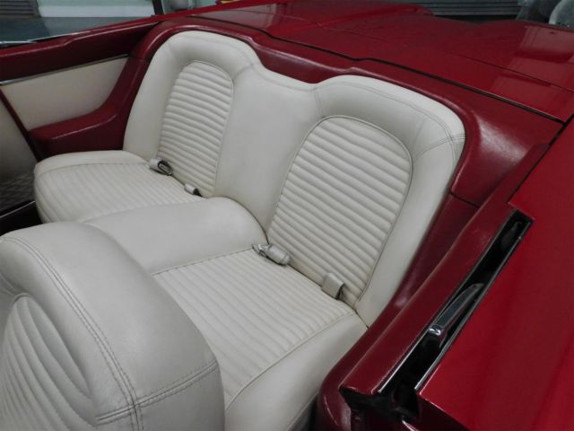 1959 Red Ford Thunderbird Convertible