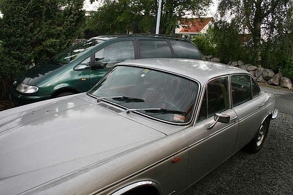 1978 Silver Jaguar XJ Sedan