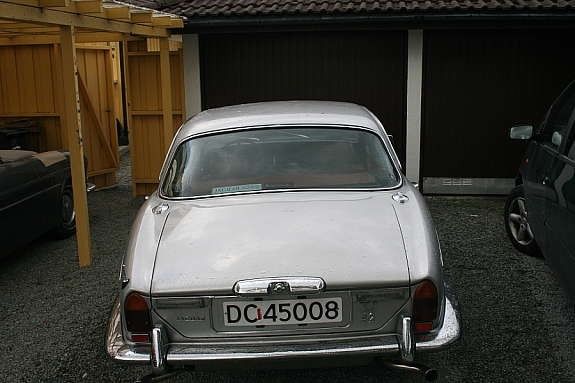 1978 Silver Jaguar XJ Sedan