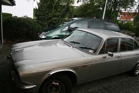 1978 Silver Jaguar XJ Sedan