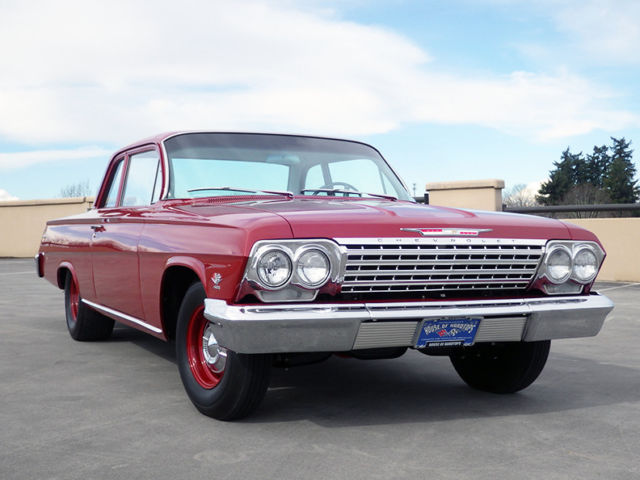 1962 Honduras Maroon Chevrolet Biscayne 2 door Sedan