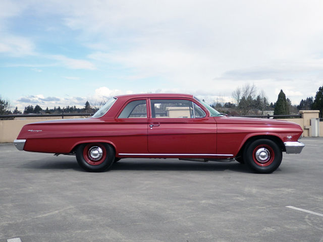 1962 Honduras Maroon Chevrolet Biscayne 2 door Sedan