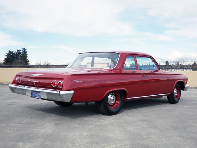 1962 Honduras Maroon Chevrolet Biscayne 2 door Sedan