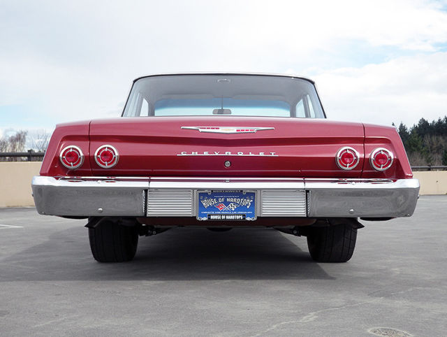 1962 Honduras Maroon Chevrolet Biscayne 2 door Sedan