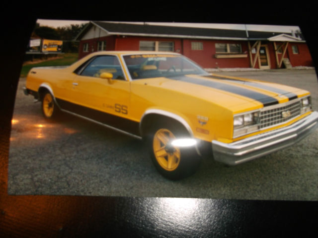 1982 Yellow Chevrolet El Camino TRUCK
