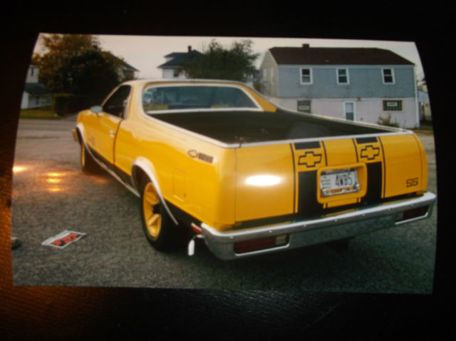 1982 Yellow Chevrolet El Camino TRUCK