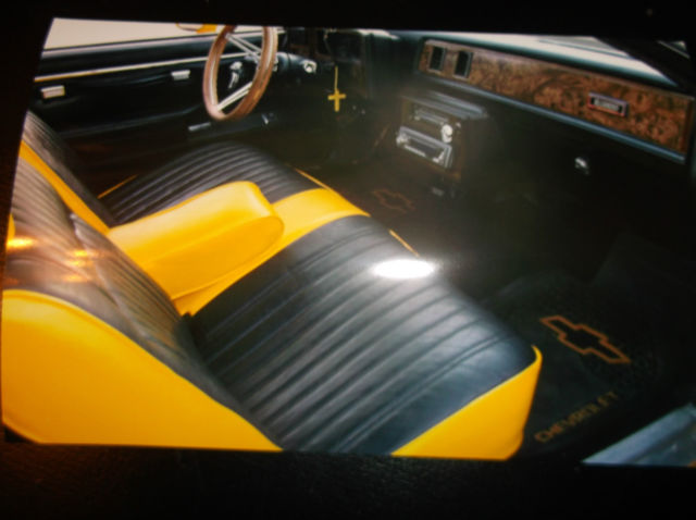 1982 Yellow Chevrolet El Camino TRUCK