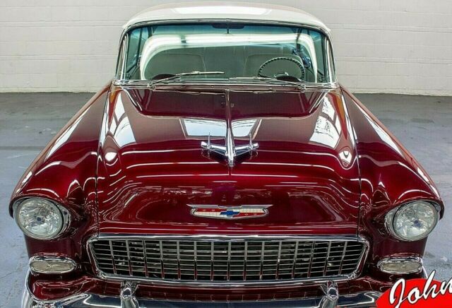 1955 Candy Apple Red Chevrolet Bel Air/150/210 Coupe