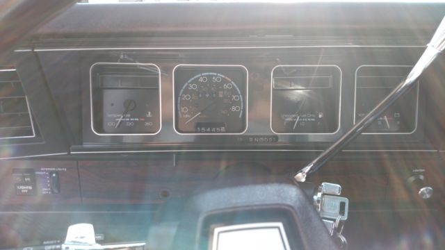 1986 Maroon Metallic Chevrolet Capriceold Sedan