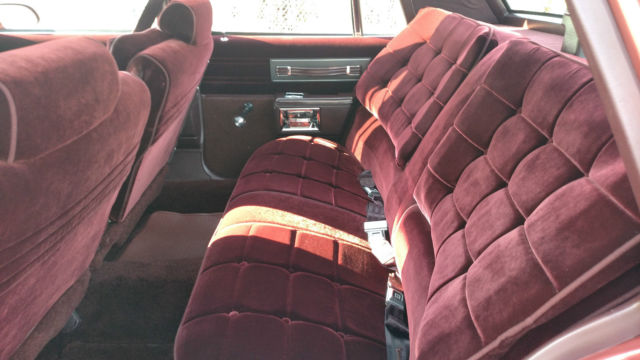 1986 Maroon Metallic Chevrolet Capriceold Sedan