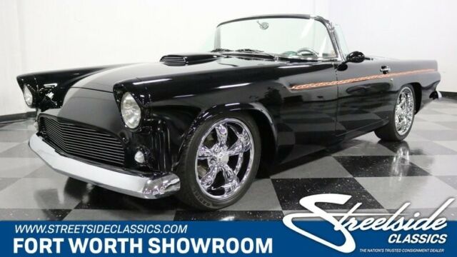 1956 Black Ford Thunderbird Convertible