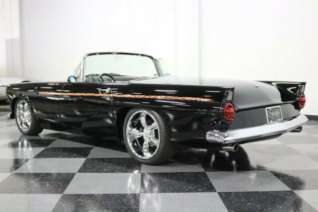 1956 Black Ford Thunderbird Convertible